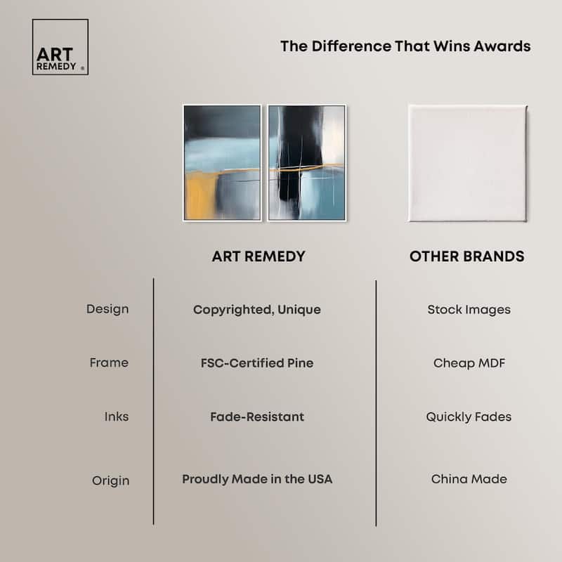 Still Cadence Canvas Set of 2 by Art Remedy