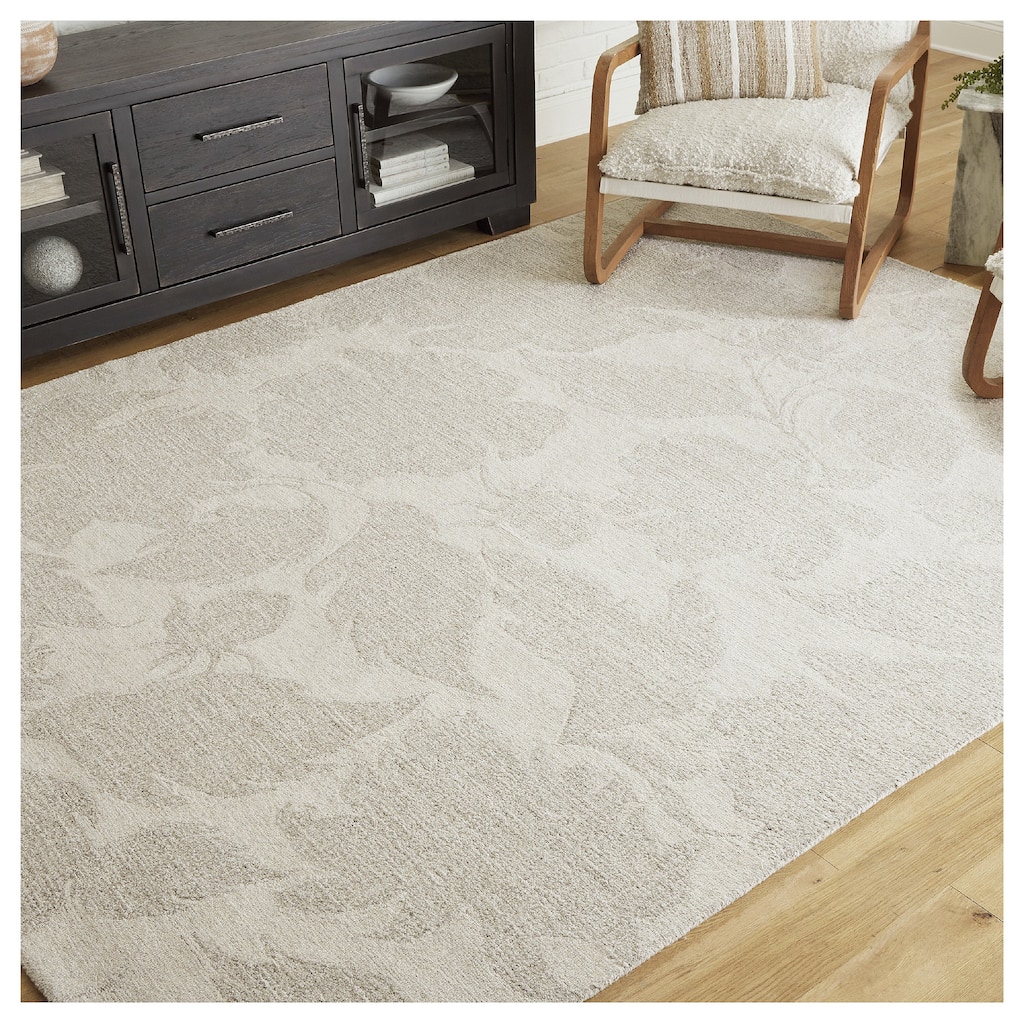 Signature Design by Ashley Chadess Linen/Taupe Rug