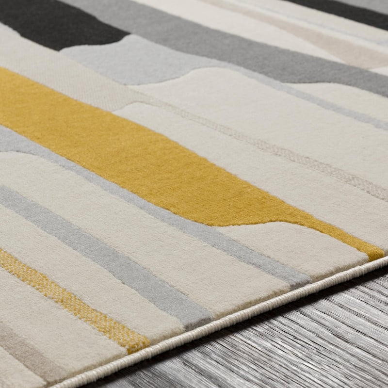 Livabliss City Mid-Century Abstract Area Rug