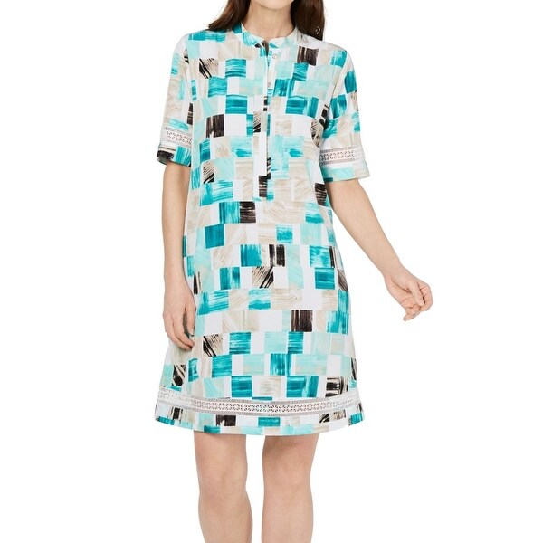alfani crochet dress