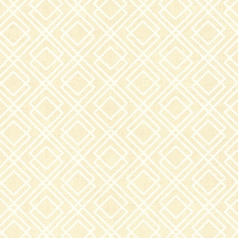 Brewster Lattice Taupe Milly Wallpaper - 20.5in x 396in x 0.025in