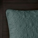 preview thumbnail 47 of 129, Madison Park Mansfield Reversible Oversized 3-piece Solid Texture Bedspread Quilt Set with Matching Shams