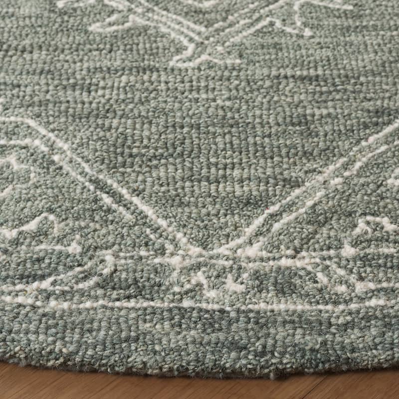 SAFAVIEH Handmade Metro Clemensa French Country Wool Rug