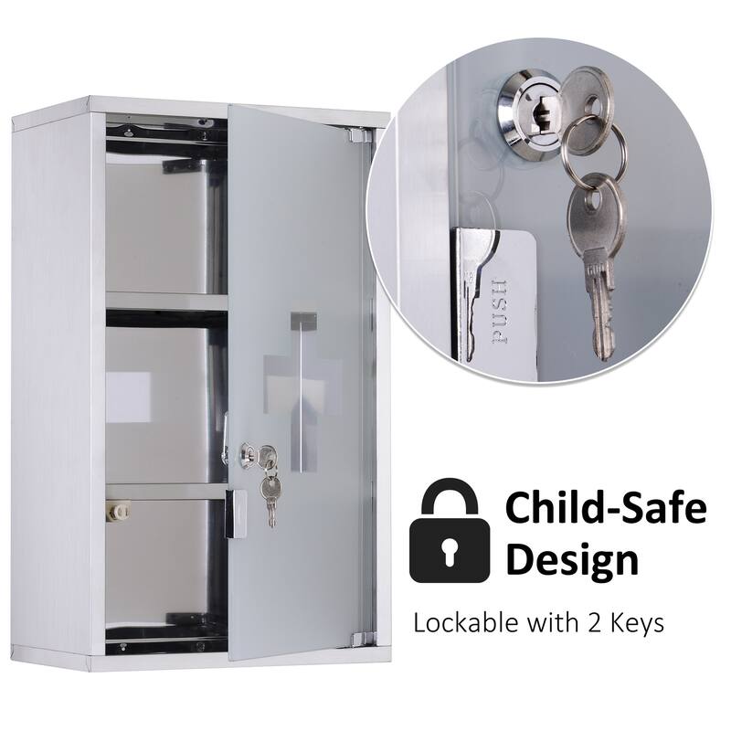 Wall Mounted Medicine Cabinet