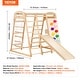 preview thumbnail 7 of 6, VEVOR Indoor Jungle Gym Toddler Indoor Playground, Wooden Toddler Climbing Toys Indoor
