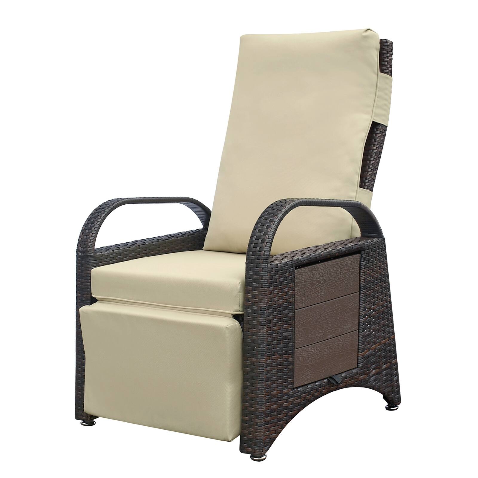Modern Armchair Outdoor Recliner Chair and Ergonomic for Home