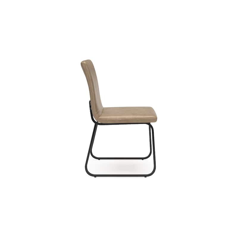 Signature Design by Ashley Pharwynn Brown Dining Chair (Set of 4) - 18.63" W x 22.63" D x 34.88" H