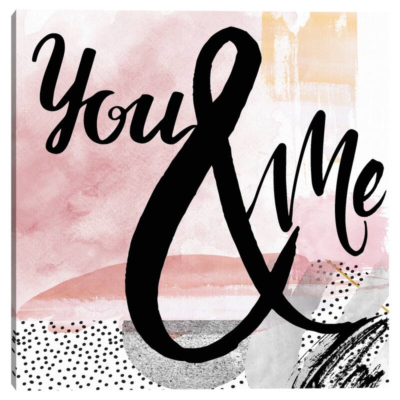 You Me by Nikki Chu Canvas Art Print