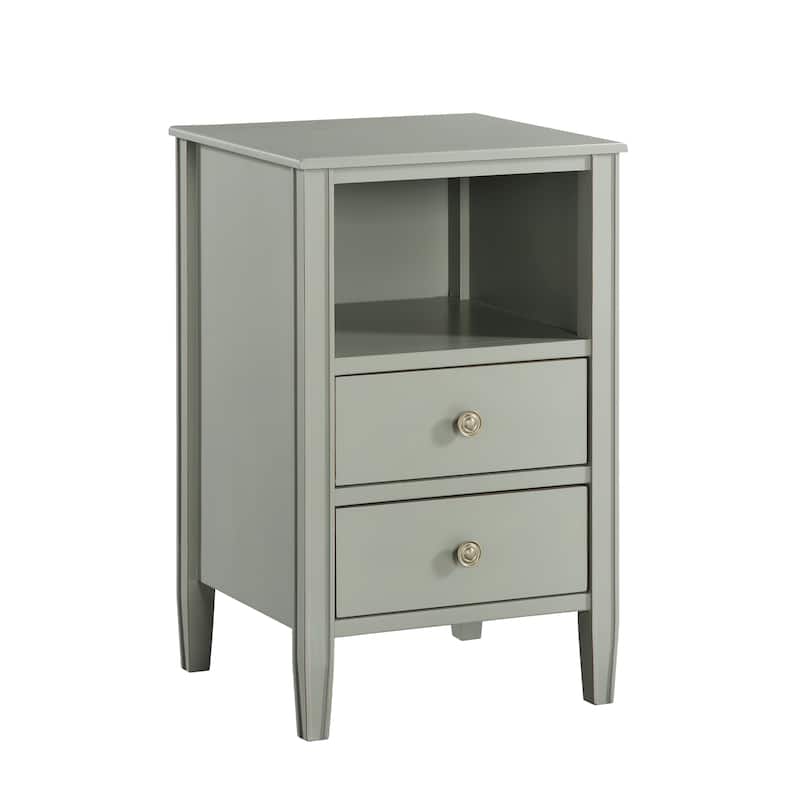 Wendel 2-drawer Storage Nightstand by Greyson Living