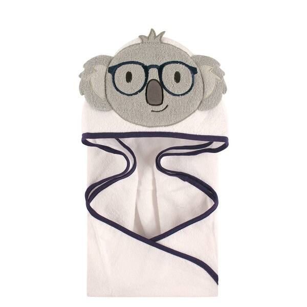 slide 1 of 1, Hudson Baby Infant Boy Cotton Animal Face Hooded Towel, Koala, One Size - Koala - One Size One Size - Koala