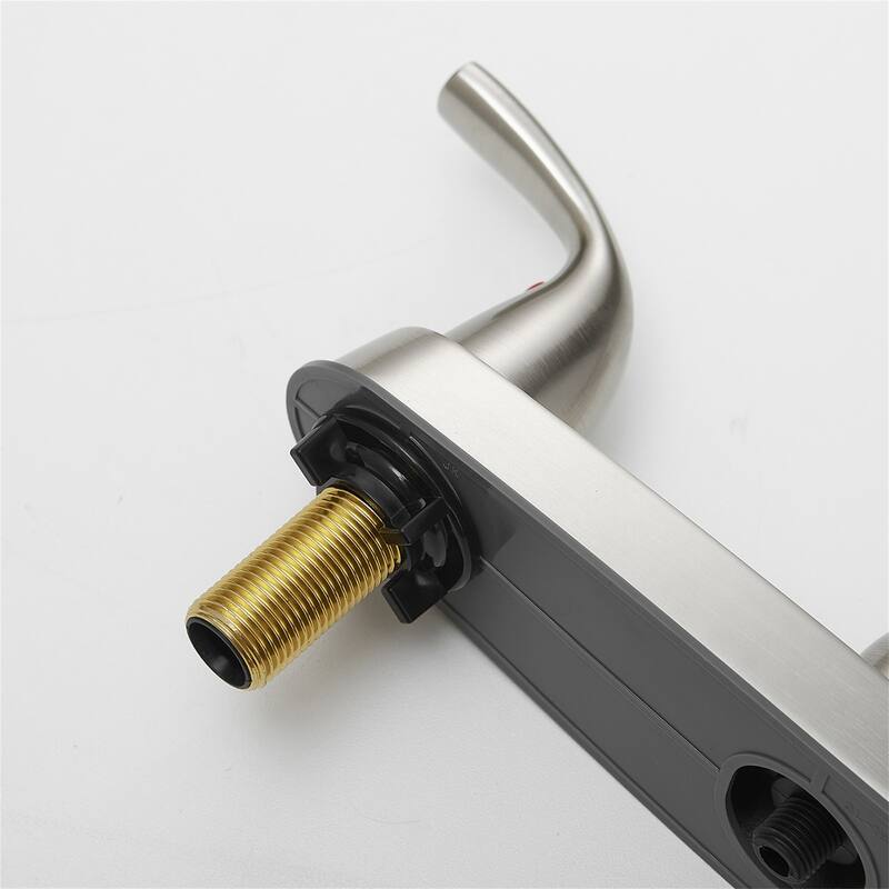 Bridge Kitchen Faucet with Side Sprayer Brass Double Handle Commercial Bridge Kitchen Sink Faucets 4 Holes