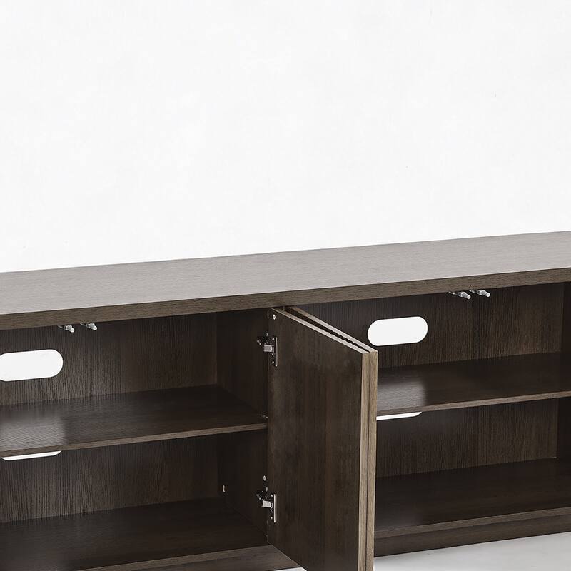 Modern Buffet Cabinet Sideboard with 4-Doors