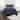 Maddux Place Simpson Indigo Hand Quilted Cotton 3 Piece Quilt Set - King-size