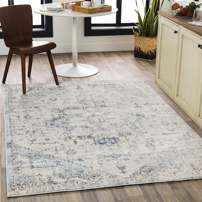 Livabliss Traditional Ankara Medallion Area Rug