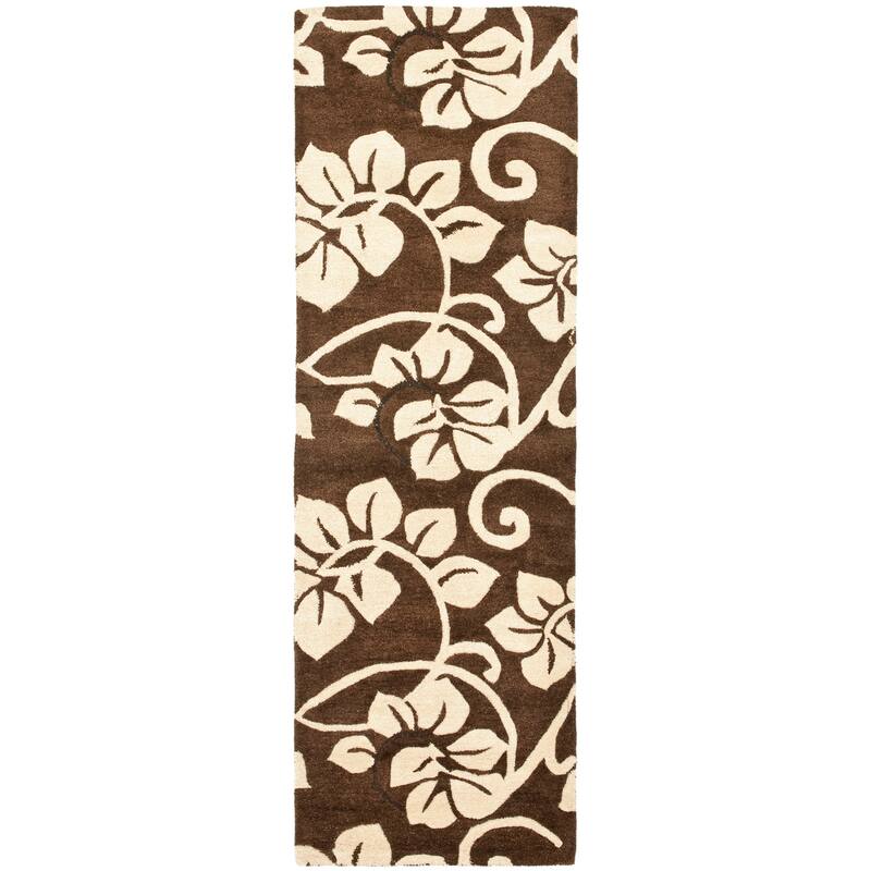 SAFAVIEH Handmade Soho Anya Floral N.Z. Wool Rug