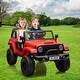 preview thumbnail 21 of 25, 2 Seater Ride On Truck Car for Kids 24V Toddles Battery Powered Ride On Car Toy
