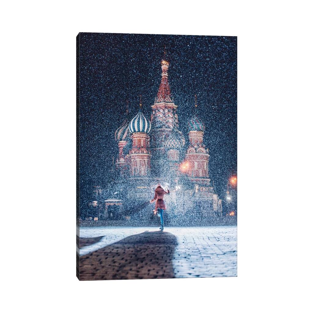 iCanvas "Moscow Like Fairytale" by Hobopeeba Canvas Print