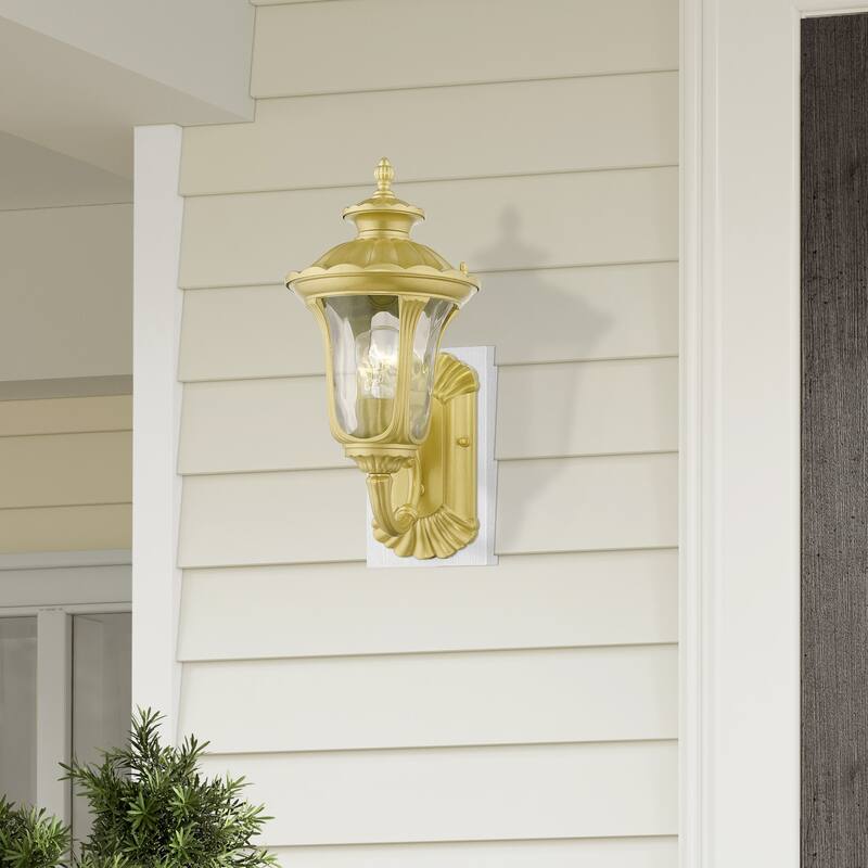 Livex Lighting Oxford 16" Tall Outdoor Wall Sconce