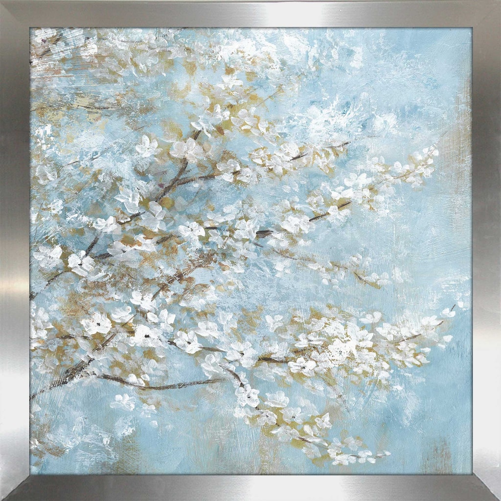 "White Blossoms" by Nan Print on Acrylic