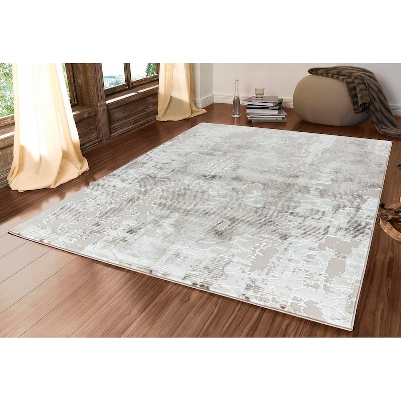 Petra Collection Abstract Area Rug