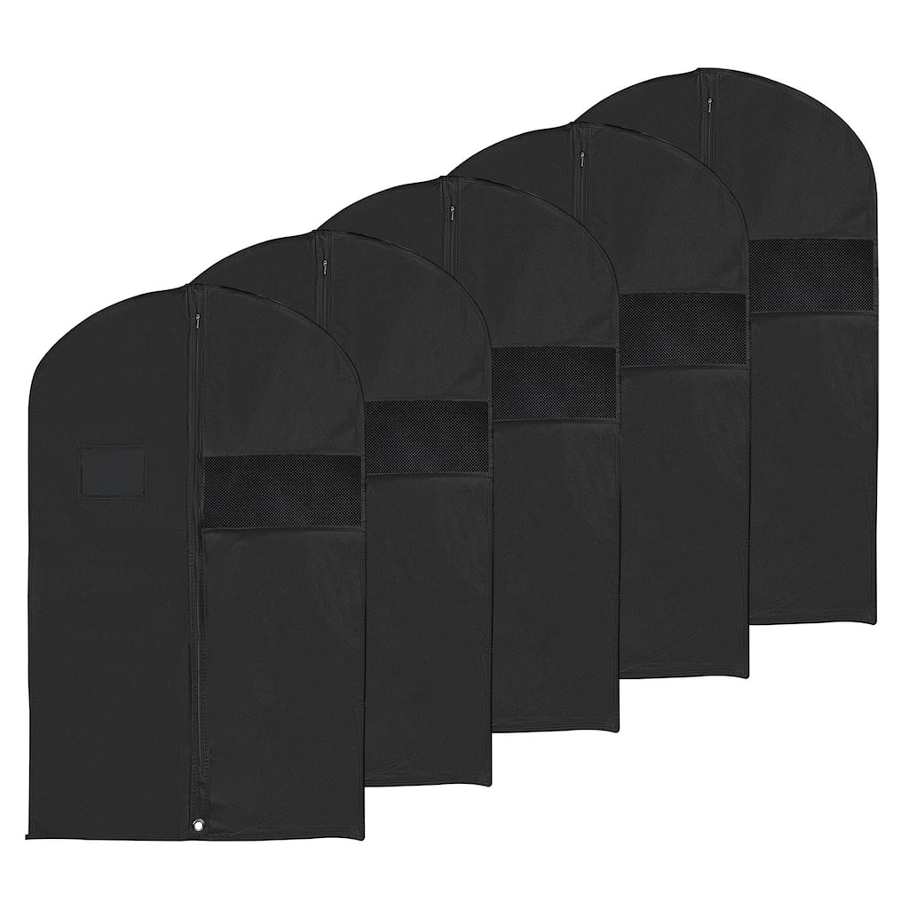 Garment Bag, 5pcs Breathable Suit Bag for Storage Hanging Clothes