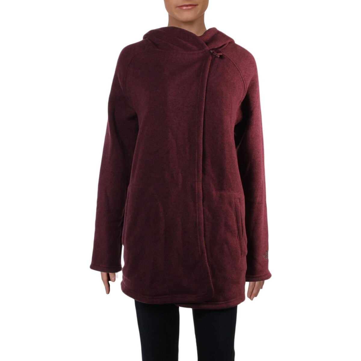 the north face crescent fleece hooded wrap