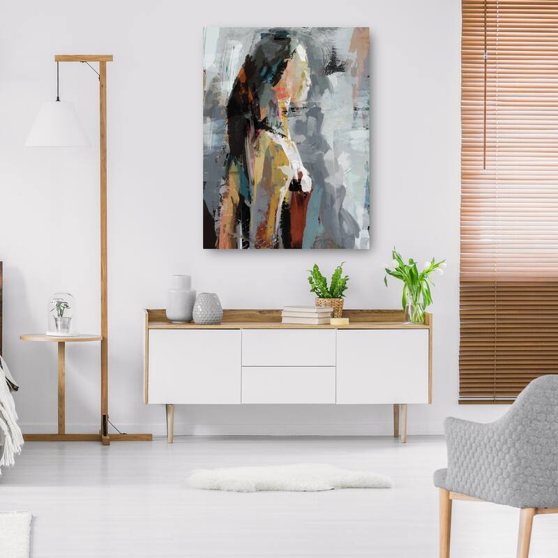 Reflective II By Studio Arts Canvas Art Print