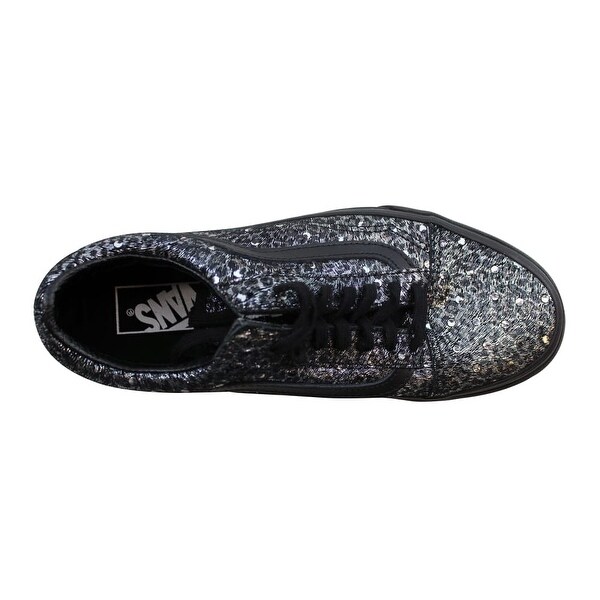 vans old skool metallic leopard