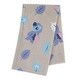 preview thumbnail 2 of 2, Disney Stitch Gray, Blue, Aqua, and White Super Soft Plush Baby Blanket
