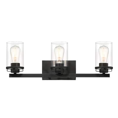 Designers Fountain Jedrek 3 Light 24" Wide Bathroom Vanity Light