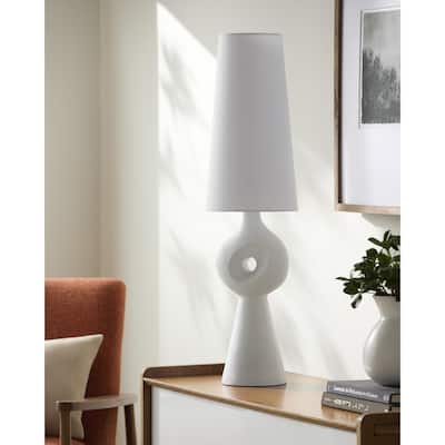 Livabliss Firkel Traditional Accent Table Lamp - 35"H x 9"W x 9"D