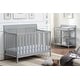 preview thumbnail 10 of 17, Suite Bebe Shailee 4-in-1 Convertible Crib Grey
