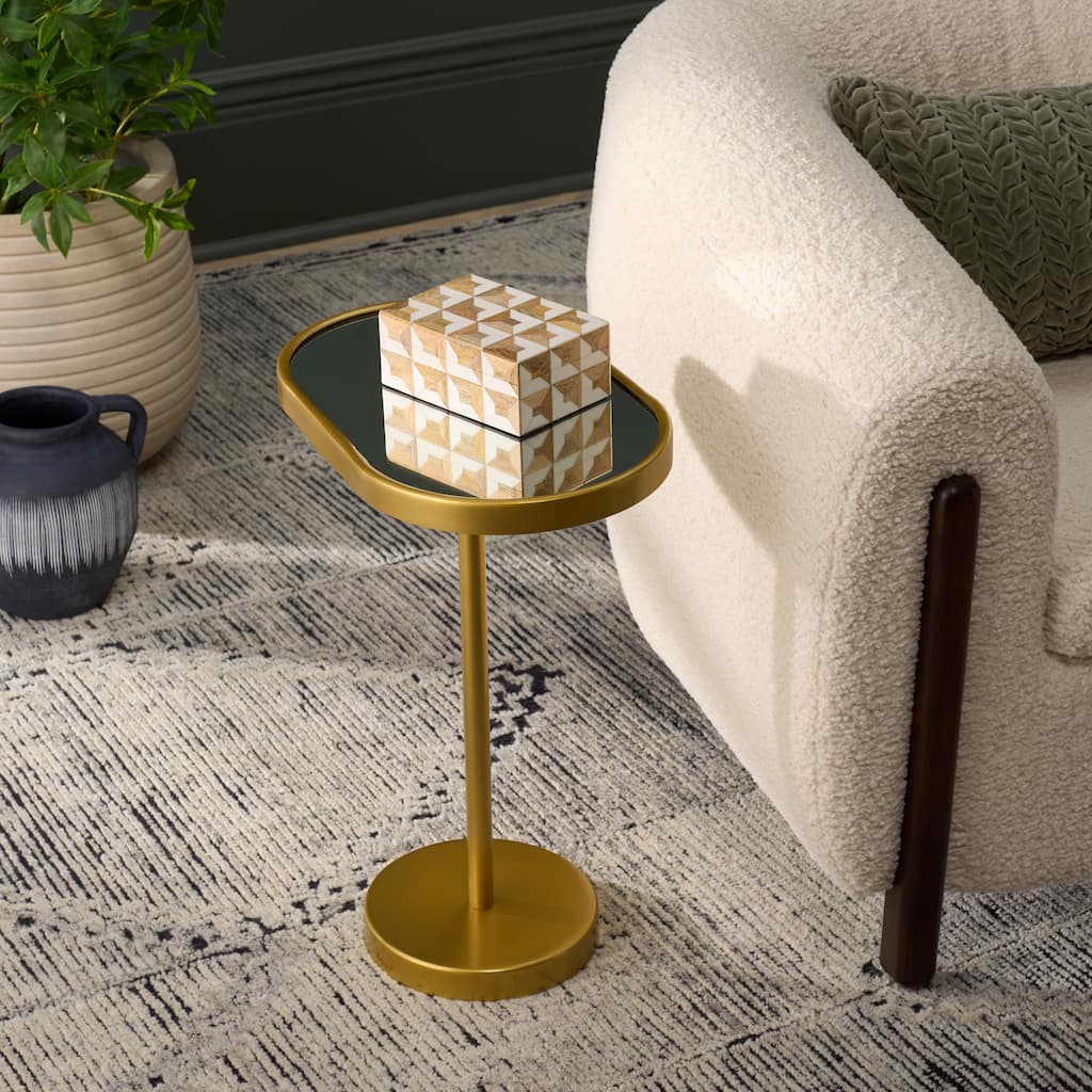 SAFAVIEH Home Ikaky Side Table - 10"W x 16"D x 20"H