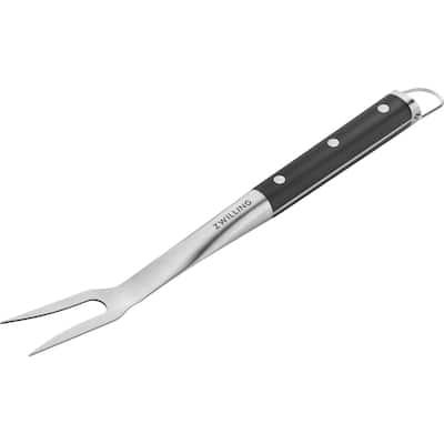 ZWILLING BBQ+ 16-inch Triple-Rivet Stainless Steel Grill Meat Fork - 1 unit