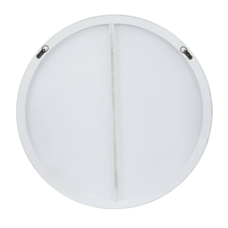 Black, White or Gold Wood Wall Mirror with Thin Frame