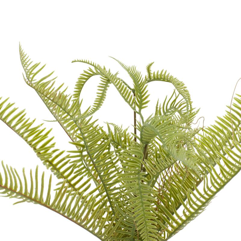 White Ceramic Contemporary Artificial foliage