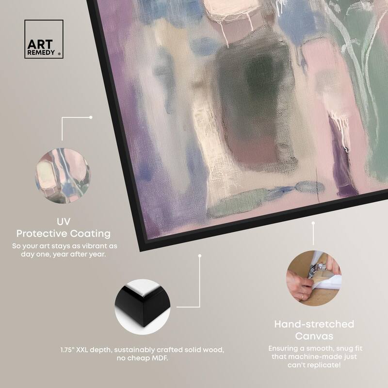Silk and Satin III Canvas by Art Remedy
