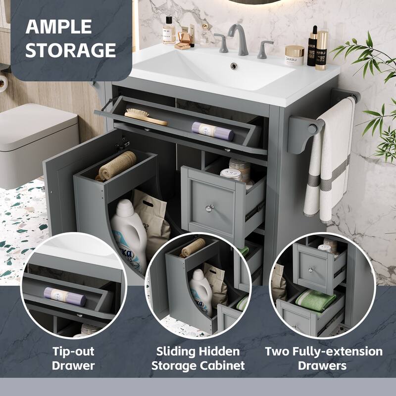 Single Sink Bathroom Vanity