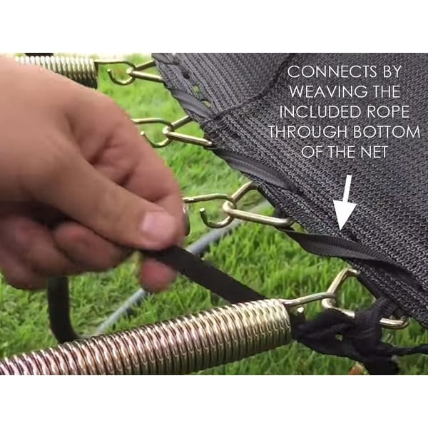 SkyBound 13x13 Foot Square Trampoline Net Fits 13x13 Foot Square
