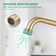 preview thumbnail 9 of 34, Vanityfair 8" Widespread Double Handles Bathroom Sink Faucet with Drain Assembly