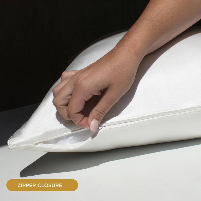 NIGHT Nonslip Silk & Eucalyptus Blend Pillowcase