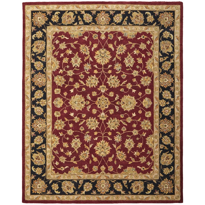 HomeRoots Oriental Traditional Rectangle Area Rug