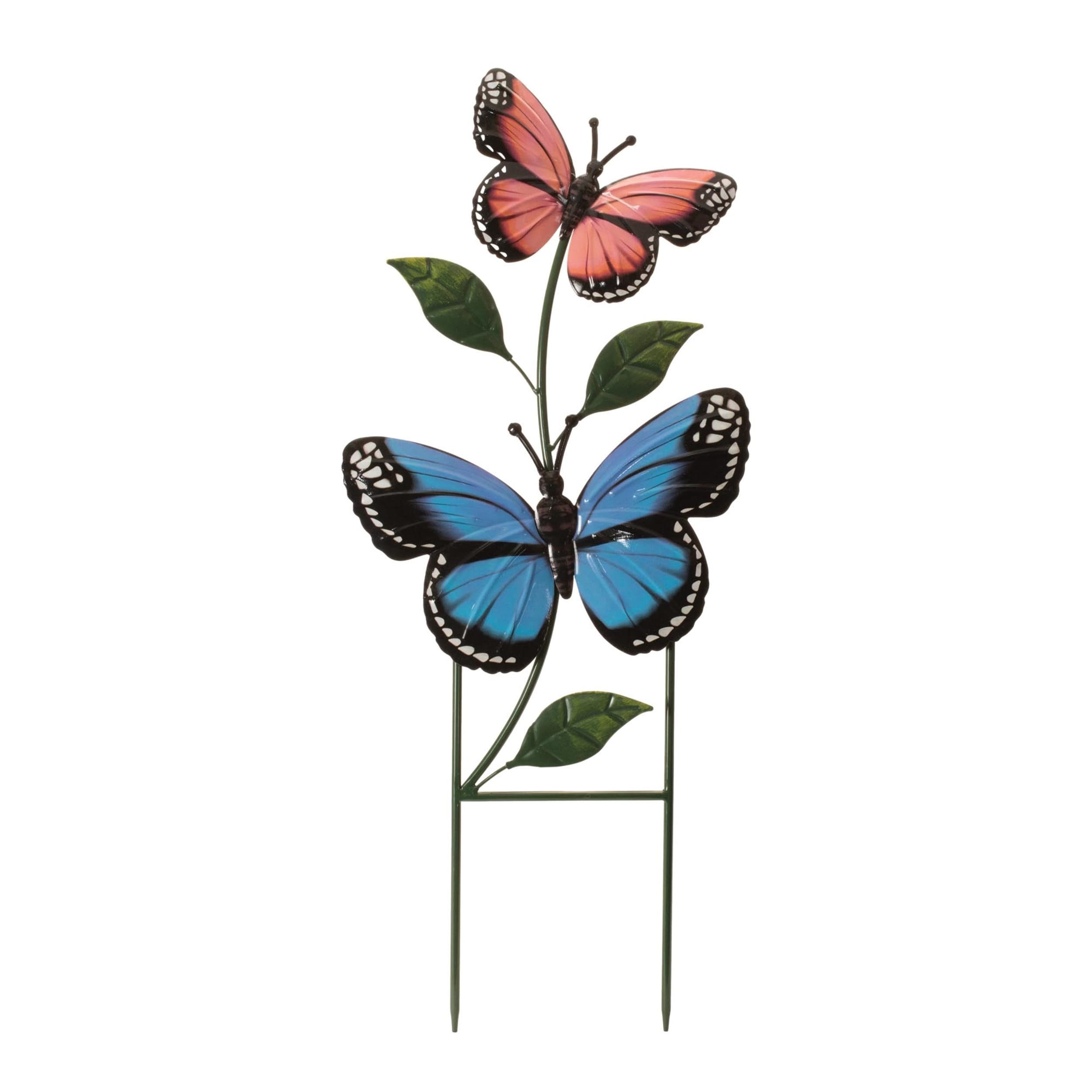 Iron Butterfly Garden Stake 32"H