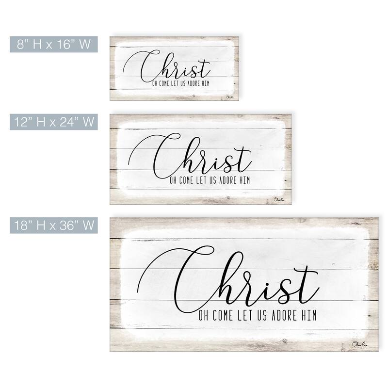 Ready2HangArt 'Christ' Holiday Canvas Wall Art by Olivia Rose