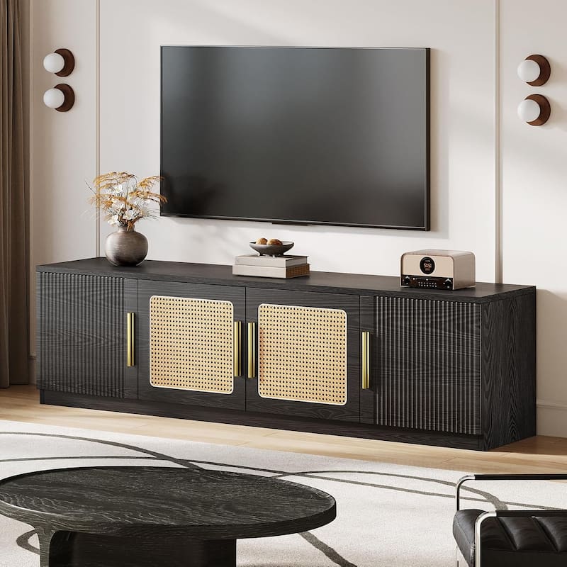 71" Mid Century TV Stand for Living Room