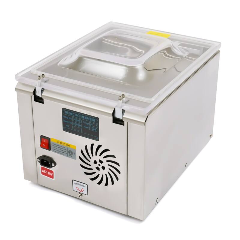 120W Commercial Tabletop Chamber Vacuum Sealer Machine On Sale Bed