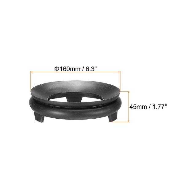 Ball Stand Displays Base Dia 16cm Black for Crystal Ball Stone Pack of ...