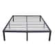 NNV 14" 3500 lbs Heavy Duty Bed Frame, Duty Steel Slat Metal Bed Frame