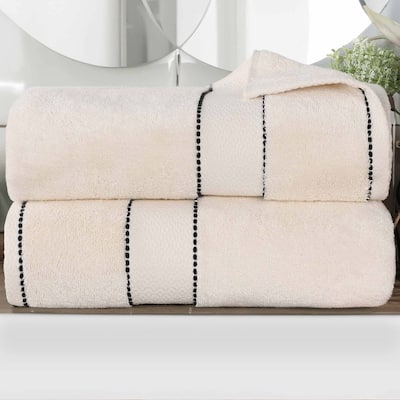 Superior Niles Cotton Ultra-Plush Absorbent Bath Sheets, Set of 2