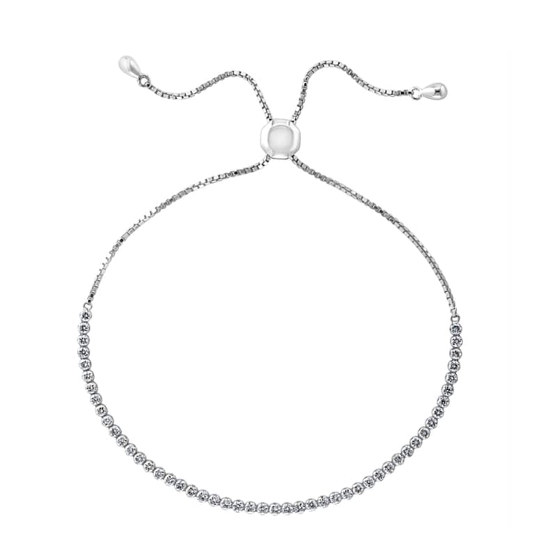 EFFY 14K White Gold Diamond Bracelet
